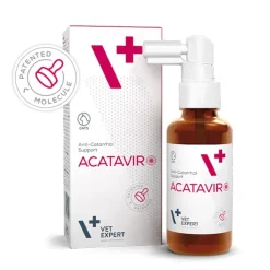ACATAVIR Gatos VeTExpert | Apoyo inmunitario y control del herpesvirus felino 30 ml