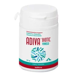 Adiva BIOTIC powder probióticos y prebióticos perros gatos en polvo