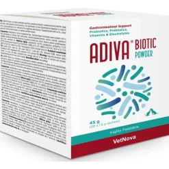 Adiva BIOTIC powder probióticos y prebióticos perros gatos en polvo