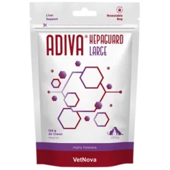 Adiva Hepaguard Chews perros gatos 30 chews