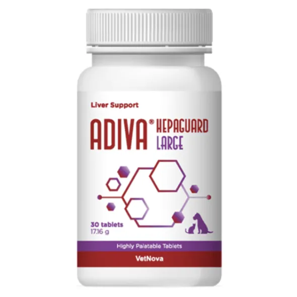 Adiva Hepaguard LARGE perros 30 comprimidos