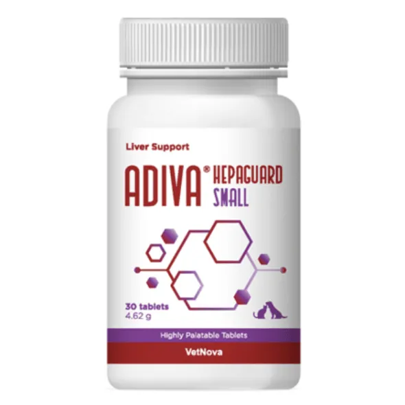 Adiva Hepaguard SMALL perros gatos 30 comprimidos