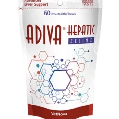 ADIVA hepatic Feline 60 chews para gatos