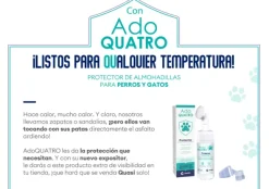 ADO QUATRO Protector almohadillas perros gatos 60 ML