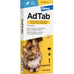 AdTab Gatos comprimidos contra pulgas garrapatas
