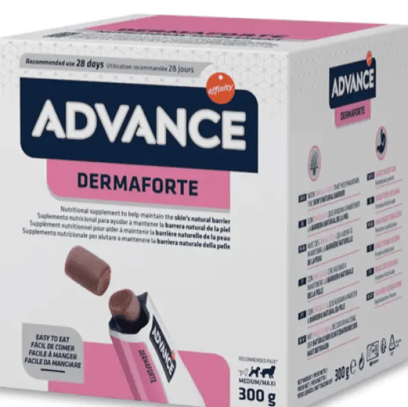 Advance DermaForte perros dermatitis