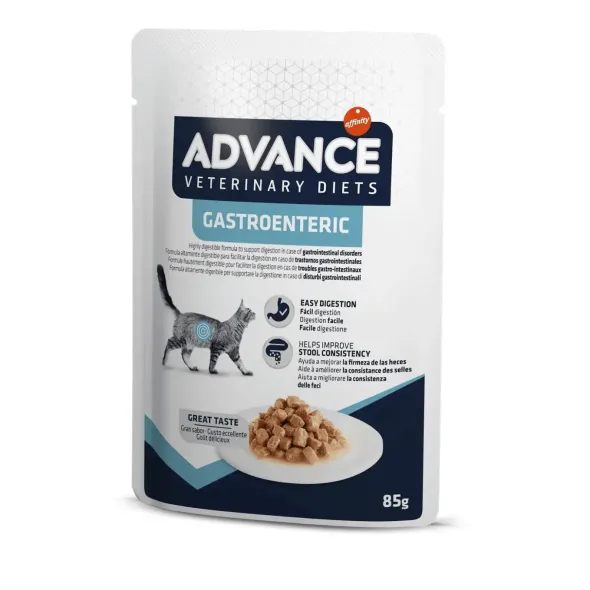Advance húmeda gastroenteric gatos para problemas gastrointestinales en gatos 85 g