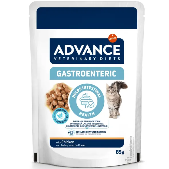 Advance húmeda gastroenteric gatos para problemas gastrointestinales en gatos 85 g