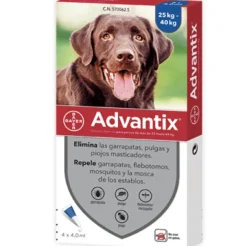 Advantix Perros pipetas antiparasitarias más de 25 kg