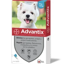 Advantix pipetas antiparasitarias perros 4-10 kg