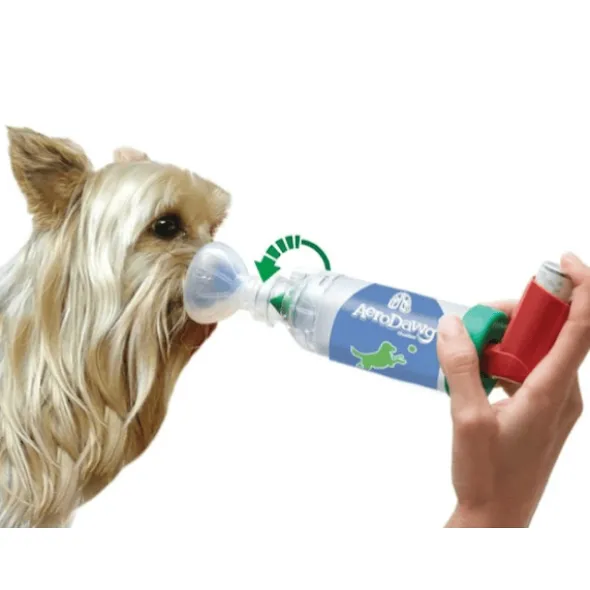 AERODAWG Cámara Inhalación aerosoles gatos y perros
