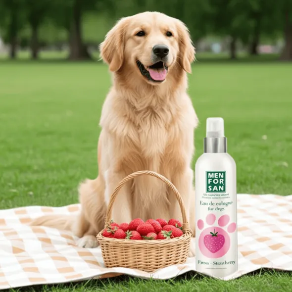 Agua Colonia FRESA perros Menforsan 125 ml