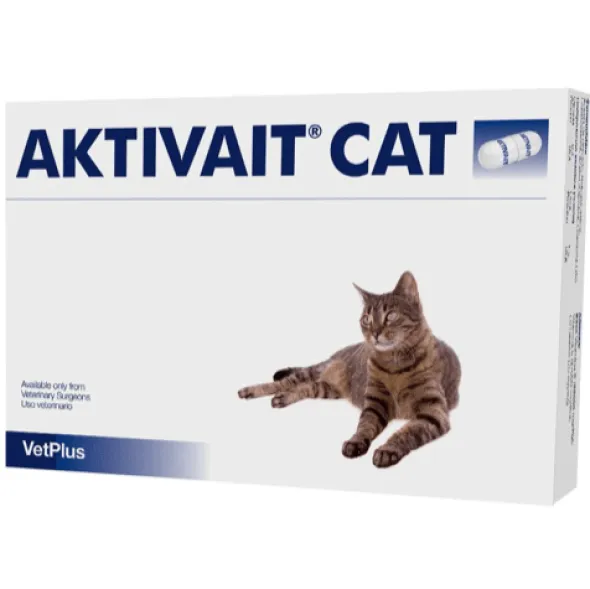 AKTIVAIT gatos multivitamínico 60 cáp. gatos