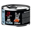 Alpha Spirit kitten SALMÓN lata gatitos 6×200 g