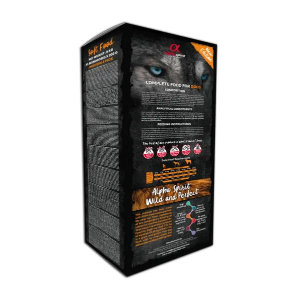 Alpha Spirit Semihúmedo MULTIPROTÉICO perros adultos
