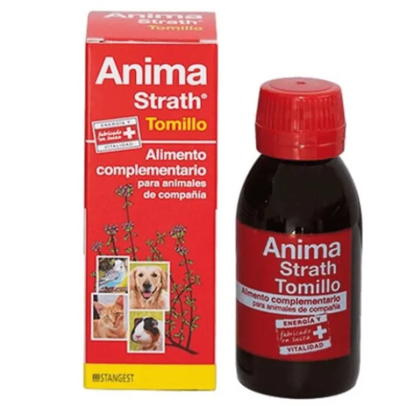 Anima Strath TOMILLO tos mascotas antitusivo