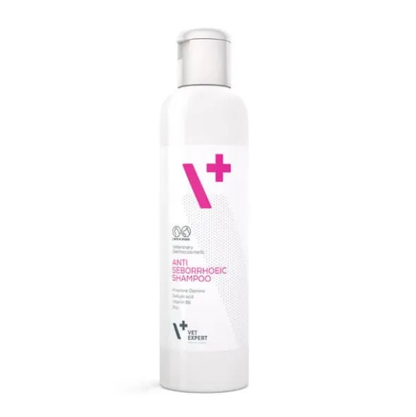 ANTI SEBORREIC Shampoo SEBORREA perros gatos 250 ml