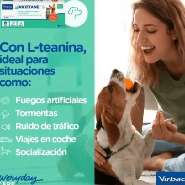 ANXITANE relajante natural comprimidos perros gatos