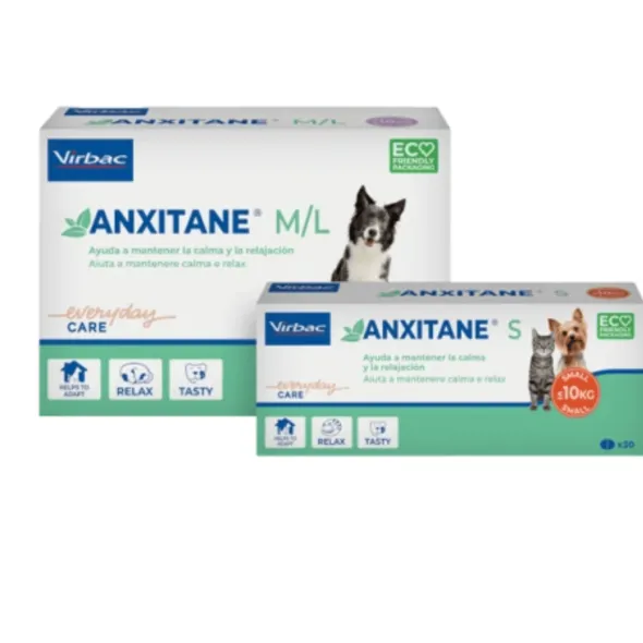 ANXITANE relajante natural comprimidos perros gatos