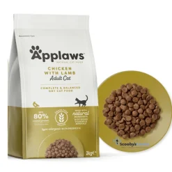 Applaws cat pollo cordero pienso para gatos adultos