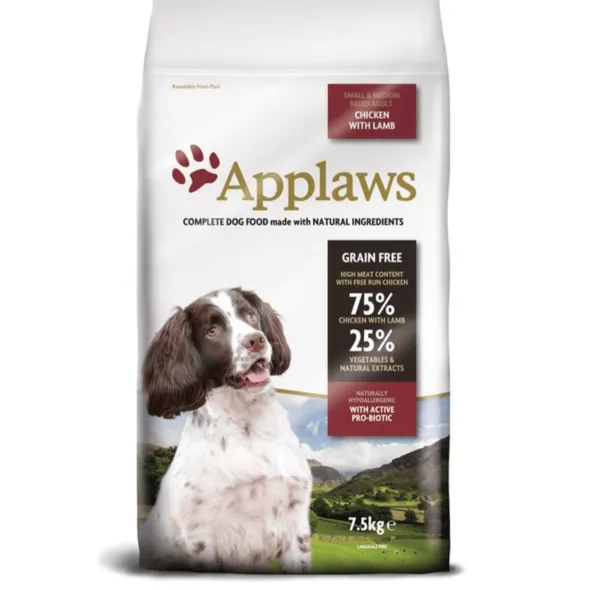 Applaws dog pollo cordero razas pequeñas y medianas