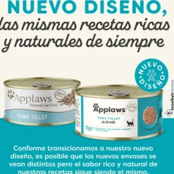 Applaws lata FILETE ATÚN Gatos adultos
