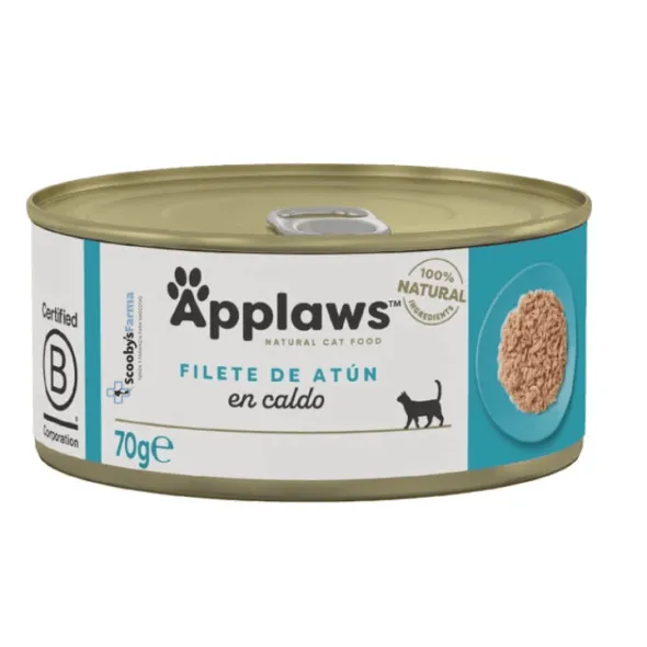 Applaws lata FILETE ATÚN Gatos adultos