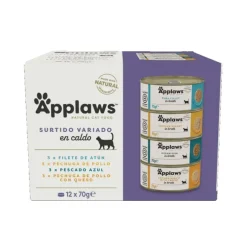 Applaws lata SELECCION SUPREMA Gatos adultos Multipack 12×70 g