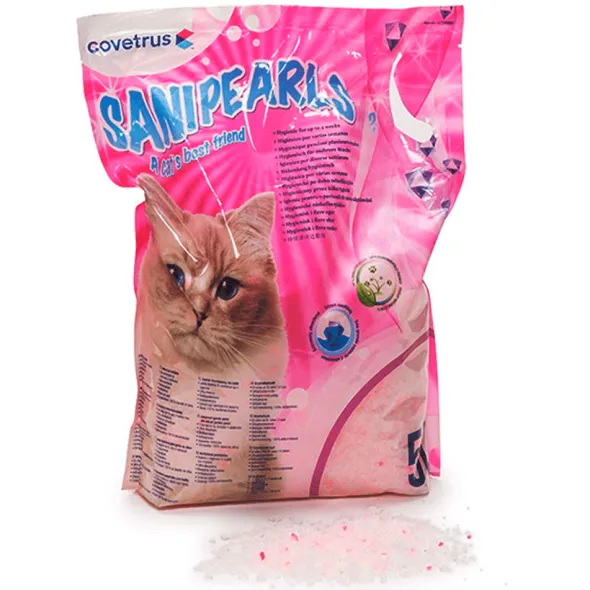 Arena gel de SÍLICE SaniPearl gatos