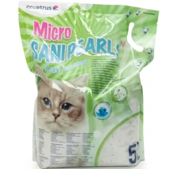 Arena MICRO SÍLICE Verde SaniPearls gatos