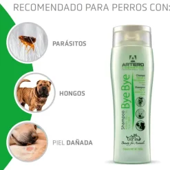 Artero Champú BYE BYE parásitos perros