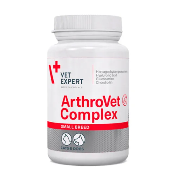 ArthroVet COMPLEX razas pequeñas y gatos condroprotector 60 cápsulas