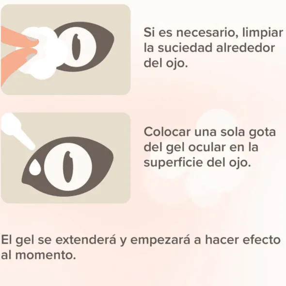 Beaphar Gel Ocular peros gatos mascotas 5 ml