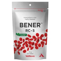 Bener RC chews anemia en perros y gatos 30 chews ANTES SUPRA RC