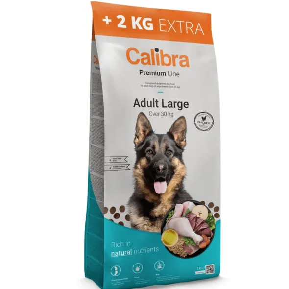 Calibra adult large Premium Line dog pollo perros adultos de más de 30 kg