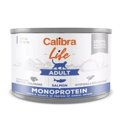 Calibra cat Life SALMÓN gatos 6x200g