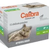 Calibra Cat sterilised premium line hígado y salmón 12×100 g gatos
