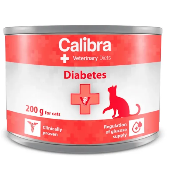 Calibra DIABETES gatos 6×200 g