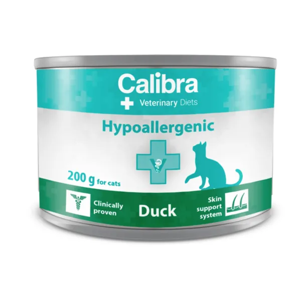 Calibra Hypoallergenic PATO gatos 6×200 g