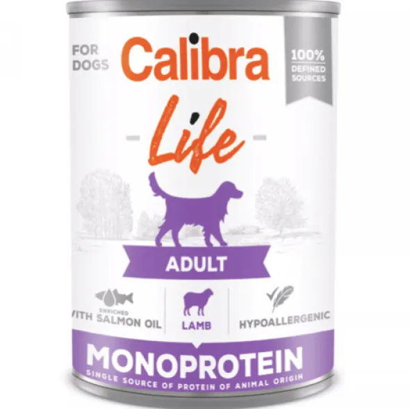 Calibra Life CORDERO perros 6x400g