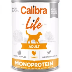 Calibra LIFE PAVO con MANZANAS perros 6x400g