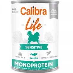 Calibra LIFE sensitive SALMÓN Y ARROZ perros 6x400g
