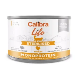 Calibra Life Sterilised PAVO gatos 6x200g
