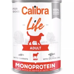 Calibra Life TERNERA con ZANAHORIAS perros 6x400g