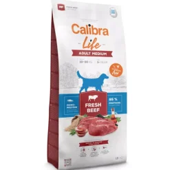 Calibra TERNERA FRESCA Dog Life perro adulto raza MEDIANA 12 KG