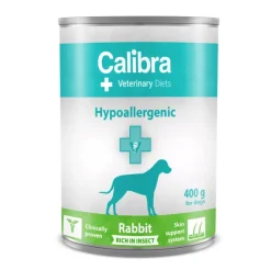 Calibra Vet Diet Dog Hypoallergenic Conejo Insectos 6X400 g