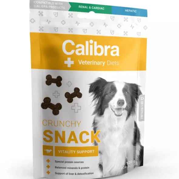 Calibra VetDiet Snacks VITALITY SUPPORT perros 120 g