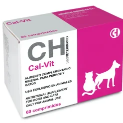 CALVIT calcio para perros y gatos 60 comprimidos
