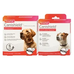 CaniShield Collar Antiparasitario para perros | Protección contra pulgas, garrapatas y mosquitos