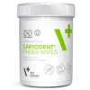 Caryodent Finger Wipes toallitas para dedos perros gatos 50 u
